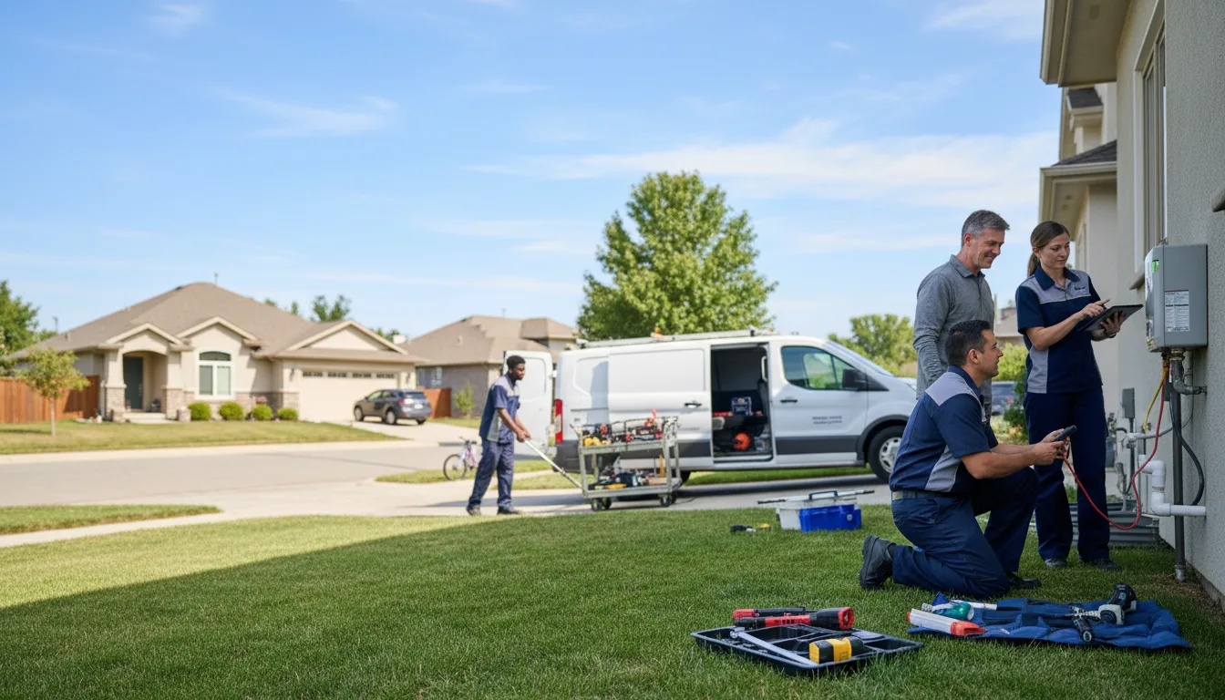 Tankless water heater service in Covesville, VA